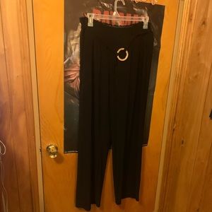 Black, Cato, Flowy Pants